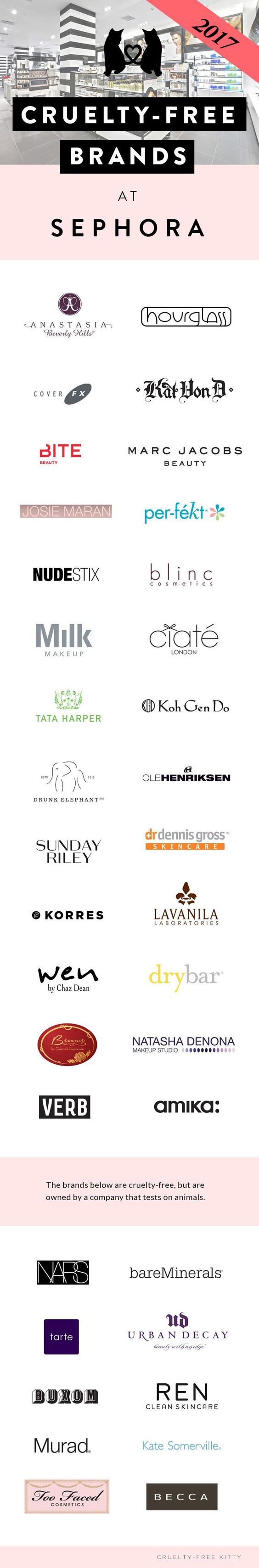 Marques CF chez Sephora